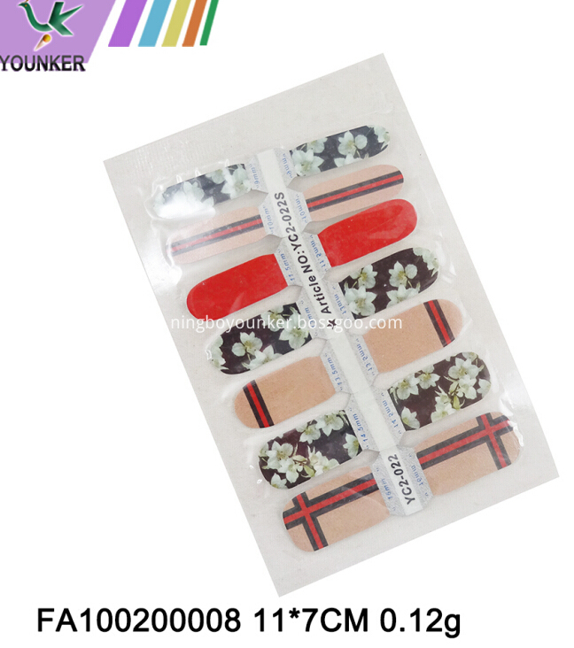 Colorful Nail Sticker02