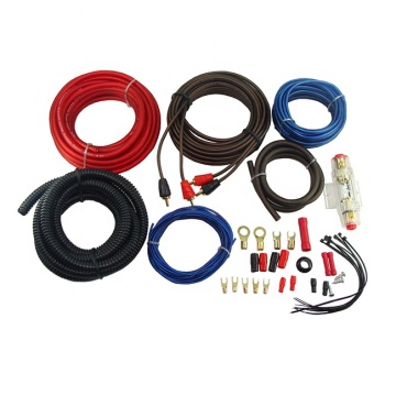 OFC Soft PVC Jacket Premium Amplifier Kit for Superior In-Car Audio Experience