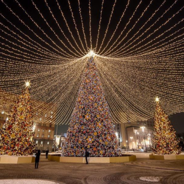 Fornitura di fabbrica Multicolore Outdoor 3D Christmas Tree LED MOTIFS LIGHT