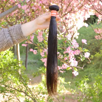 Straight Hair Bundles With Closure Brazilian Hair Weave Bundles 13X4 Lace Frontal Closure Remy Human Hair 3 Bundles With Frontal