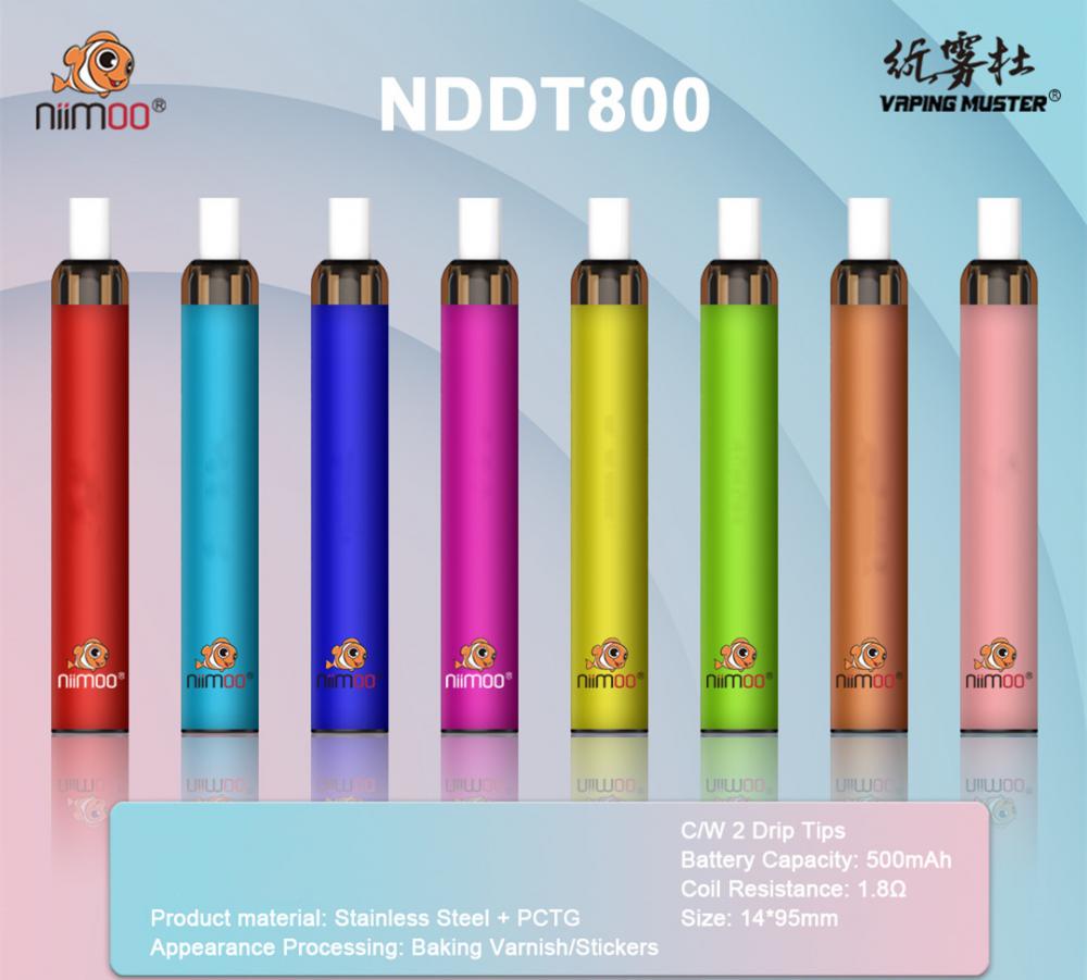 Disposable E-cigarette Filter 800 Puffs