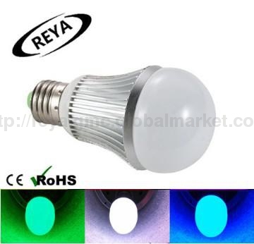 หลอดไฟ led e27 รีโมท rgb
