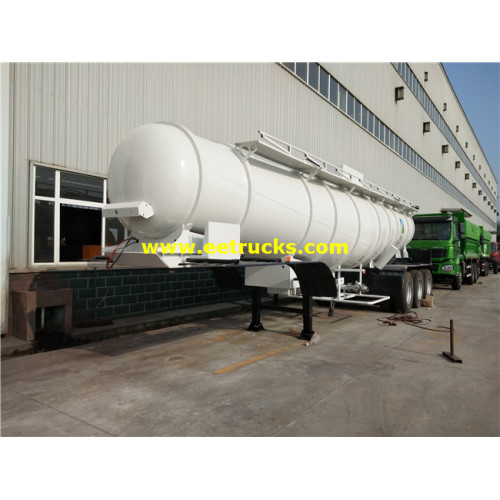 19m3 V Shape Sulfuric Acid Delivery Semi-Trailers