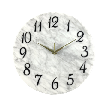 Huaxu Luxury Modern Marble Wall Clock