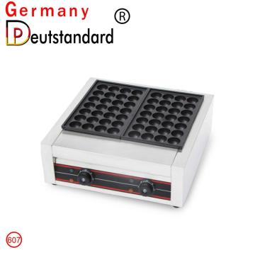 Double plates electric fish pellet grill takoyaki