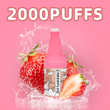 원래 CheerPlus 2000 퍼프 일회용 vape 펜