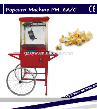 8 Ounce Caramel/Popcorn Machine with Cart for snack food