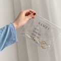 Transparent Clear Zip Lock Bag For Cosmetic Jewellery