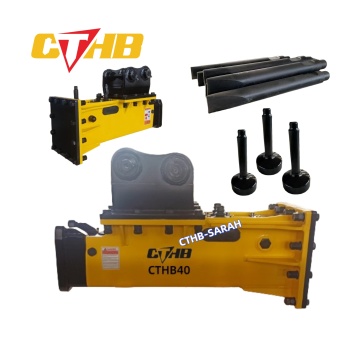 SB40 Hydraulic Breaker Hammer Post -Treiber mit 68 -mm -Meißeldurchmesser