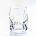 Stemless Wine Glasses hammered crystal whisky glasses with gold rim Factory