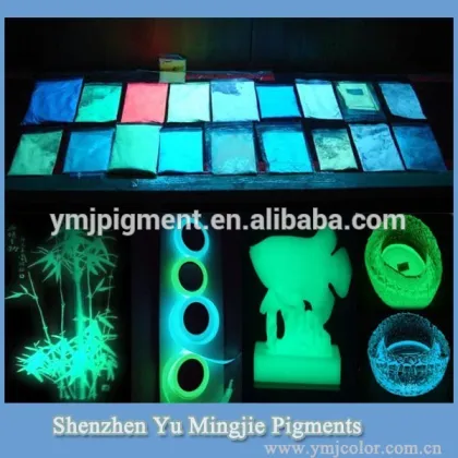 Phosphor Green Dark Glow Pigment Powder, Glow Pigment for Photoluminescent Glow Art