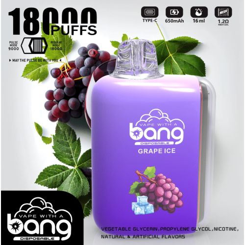 Bang en gros Rocket 18000 18K Puffes Disposable Vape Pod