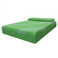 Pillow top memory foam mattress with pocket spring