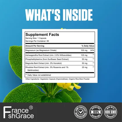 Cortisol Health Plant Extracts Supports Healthy Cortisol