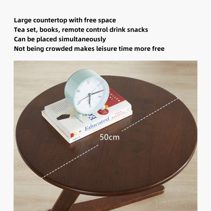 Small solid wood coffee table (9)