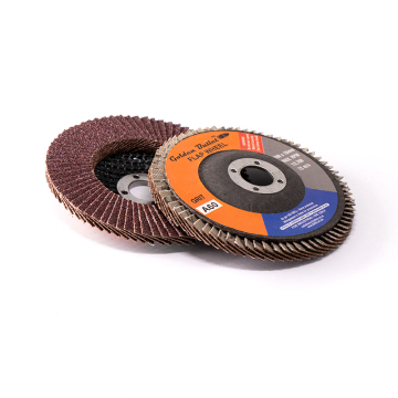 T27 T29 Aluminum Oxide Sanding Flap Disc 60 Grit for Wood Polishing