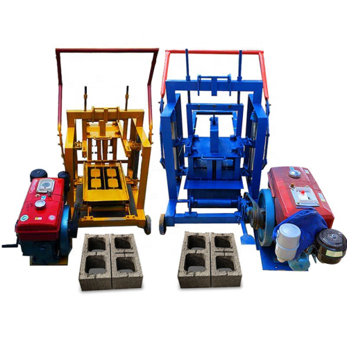 Low Cost Diesel Brick Making Machine | Cement Brick Making Equipment