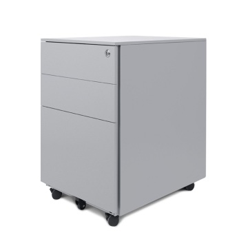 Mobile Pedestal Office Filing Cabinet with 3 Drawers