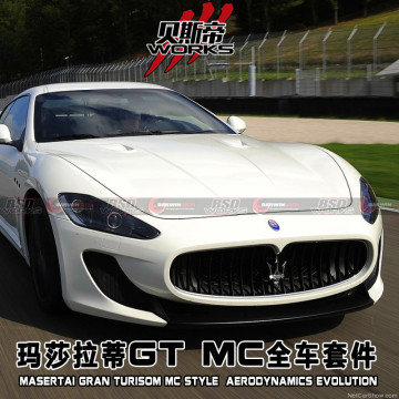 08-13 GRANTURISOM GT MC Gaya Kit Badan Kaca Serat Untuk Maserati