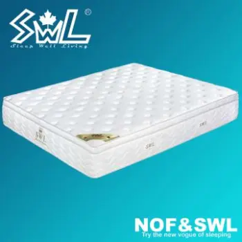 NEW Comfortable 10 inch Plush Latex Foam Mattress spring mattress