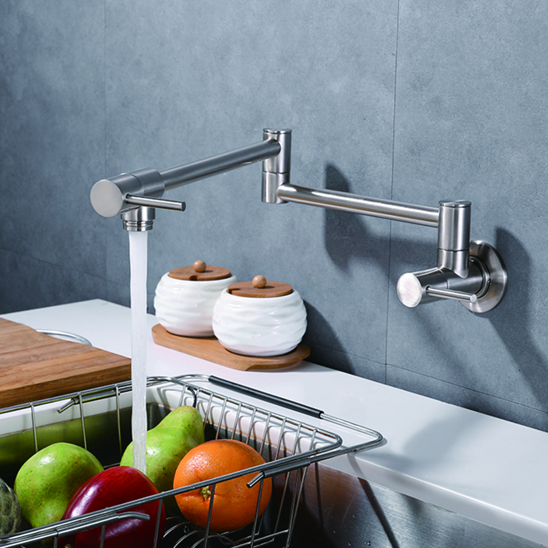 wall kitchen faucet and mixer