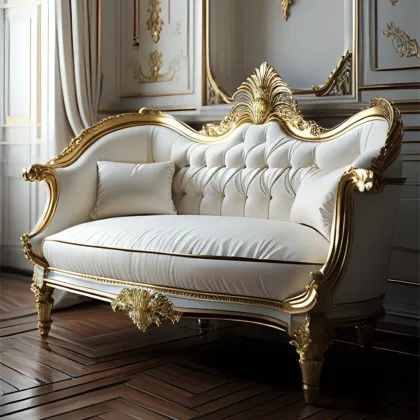 Royal Luxury Gold Throne Chairs for Weddings