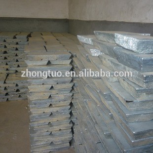 Pure zinc ingot 99.995%