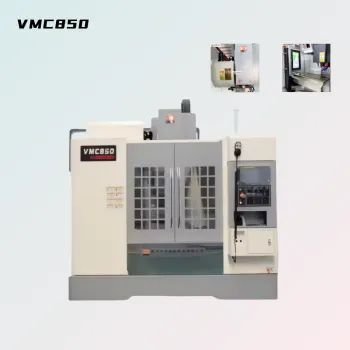 VMC850 CNC Vertical Milling Machine with 3-Axis Vertical Machining Center and Taiwan Syntec Control System