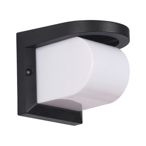 Black And White Led Outdoor Wall Light