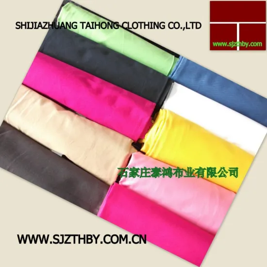 alibaba china polyester cotton lining fabric for dresses wholesale