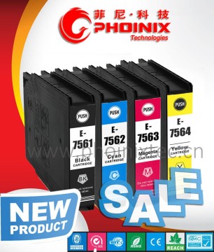 Printer ink cartridge T7561~T7564 Compatible for Epson WF-8090DW/8510DWF/8010DW