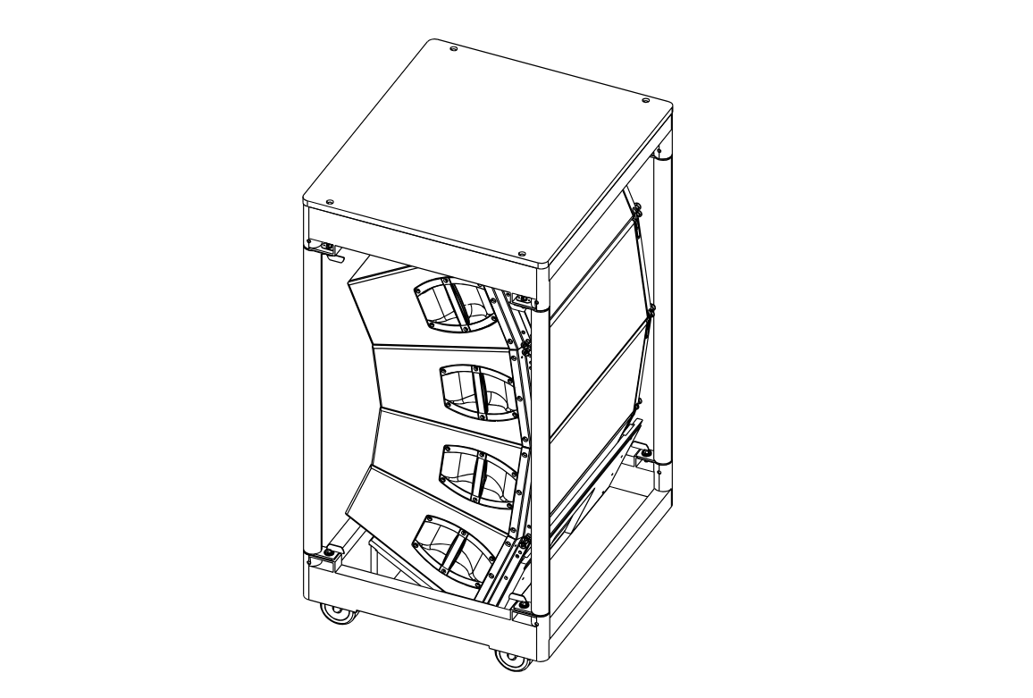 D&B Touring cart 4 x V8/V12