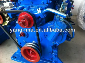 water cooled 17.4KW 2-cylinder small power marine diesel engine (With gear box As optional)