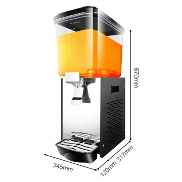 Single Cylinder Large Capacity Self-Service Juice Dispenser Machine