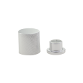 FEA15 Capac magnetic pentru sticla de parfum argintiu lucios