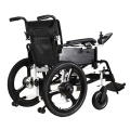 Składany zdalny stop ze stopu aluminium elektryczny wózek inwalidzki