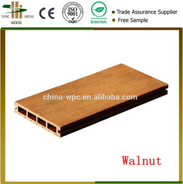 Engineered floor wpc outdoor flooring material new colorful walnut decking