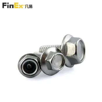 Custom Stainless Steel Hex Flange Bolts for Motorcycle