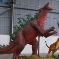 Model Godzilla yang bergerak realistis untuk ditampilkan