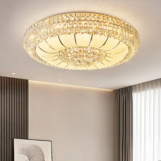 Modern Simple Luxury Crystal Chandelier for Home Ceiling Lighting