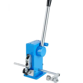Manual Metal Die Cutting, Hole Punching, and Notching Machine for Die Making
