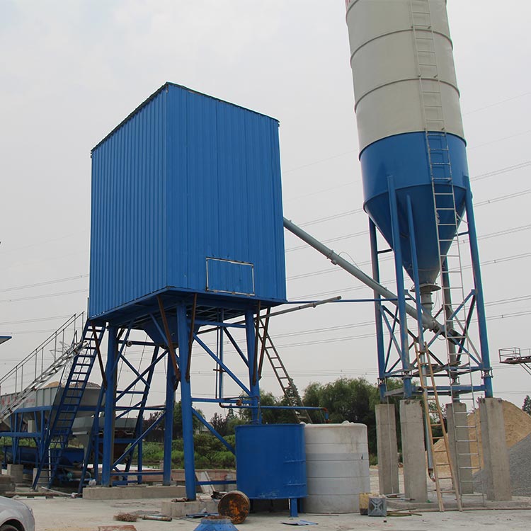 low operating cost concrete batching plant