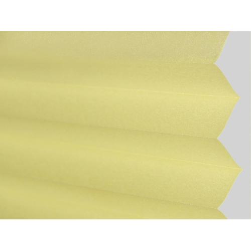 pearled coated beige pleated blind fabric shade fabric