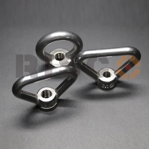 2-Pack Stainless Steel Lifting Eye Nut – M14 Thread, Rust-Resistant, For Marine, Yacht, Speedboat & Industrial Lifting Applications