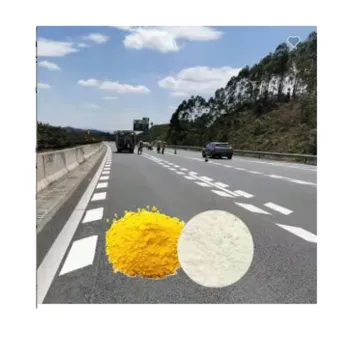 Traffic Marking Paint: White Pavement Road Line Markings in Thermoplastic Material