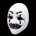 Máscara de Halloween de resina de palhaço sorridente assustador