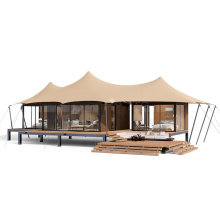 7m×15m Straight Bracing Type Resort Safari Tents
