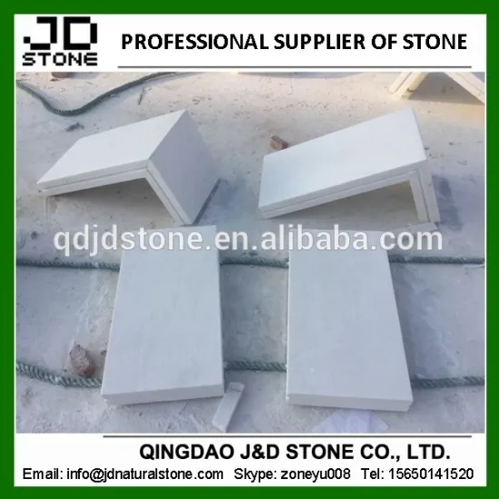 stone steps stone corner white marble cut-to-size building material