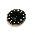 Matt Black Automatic Diving Watch Dial Dial