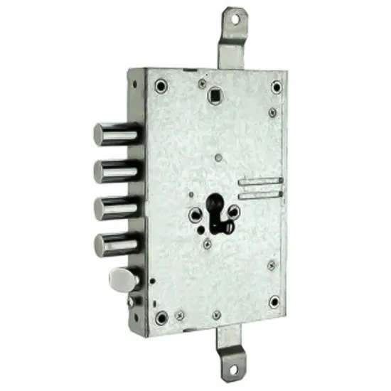 Gear Door Lock With Blocking Mechanism